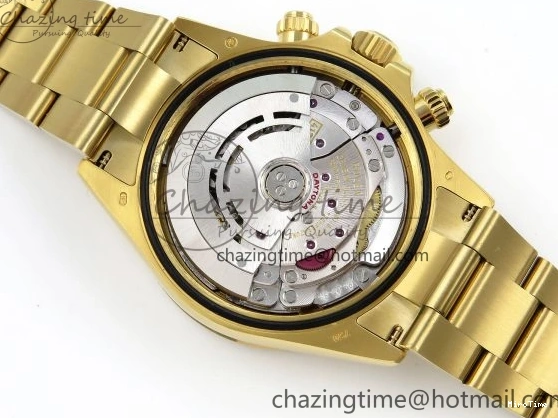 MiroTime 0104 ModernLook Daytona 116508 QF 1:1 Best Edition Green Dial on YG Bracelet SH4130 V3 (Gain Weight) 1724